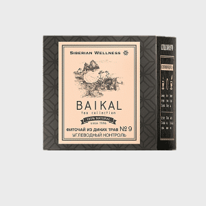 Фиточай из диких трав № 9 (Углеводный контроль) - Baikal Tea Collection