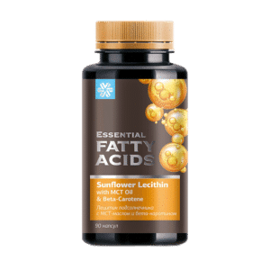Лецитин подсолнечника с МСТ-маслом и бета-каротином – Essential Fatty Acids